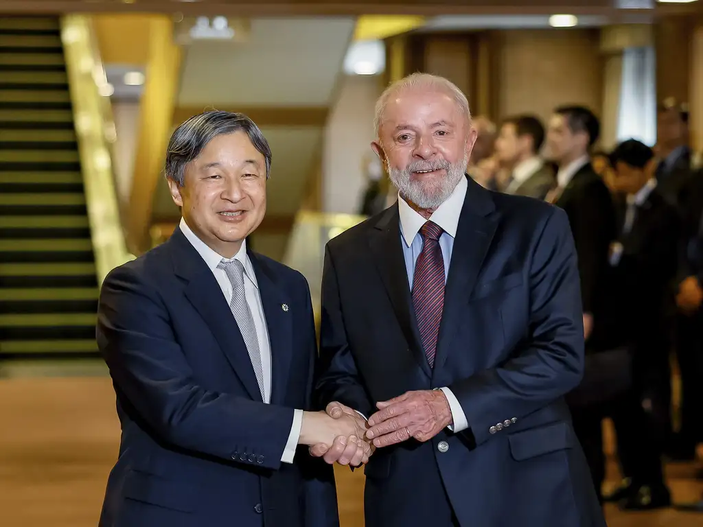 Presidente da República, Luiz Inácio Lula da Silva, durante cerimônia de despedida. Hotel Imperial, Tóquio - Japão. Foto: Ricardo Stuckert / PR