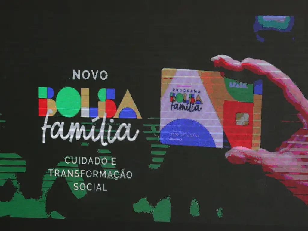 Brasília (DF) - 02-03-2023 Detalhe do novo cartão do Bolsa Familia, durante Cerimônia de lançamento do Novo Bolsa Família, Foto José Cruz/ Agência Brasil.